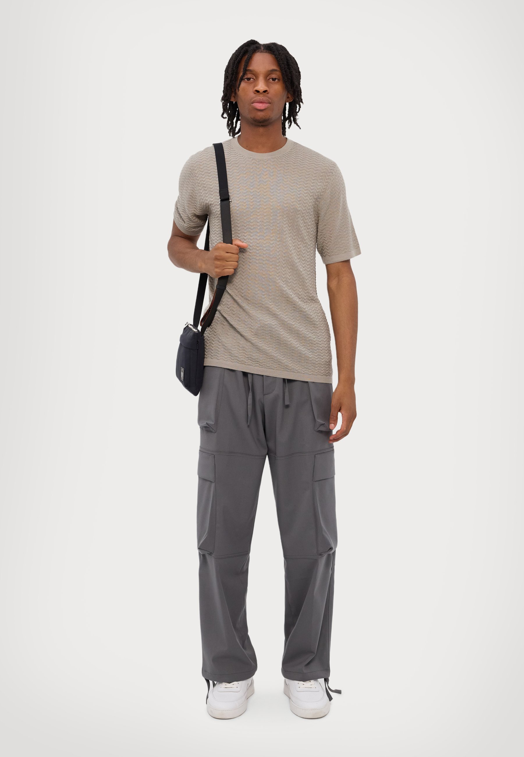 A-COLD-WALL* BRUNSWICK PANT - Cargo trousers - grey stone/grey