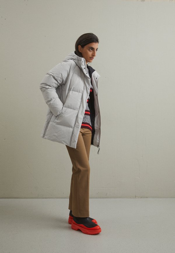 Barbour GERMAINE Winter jacket light fawn/ancient poplar tartan