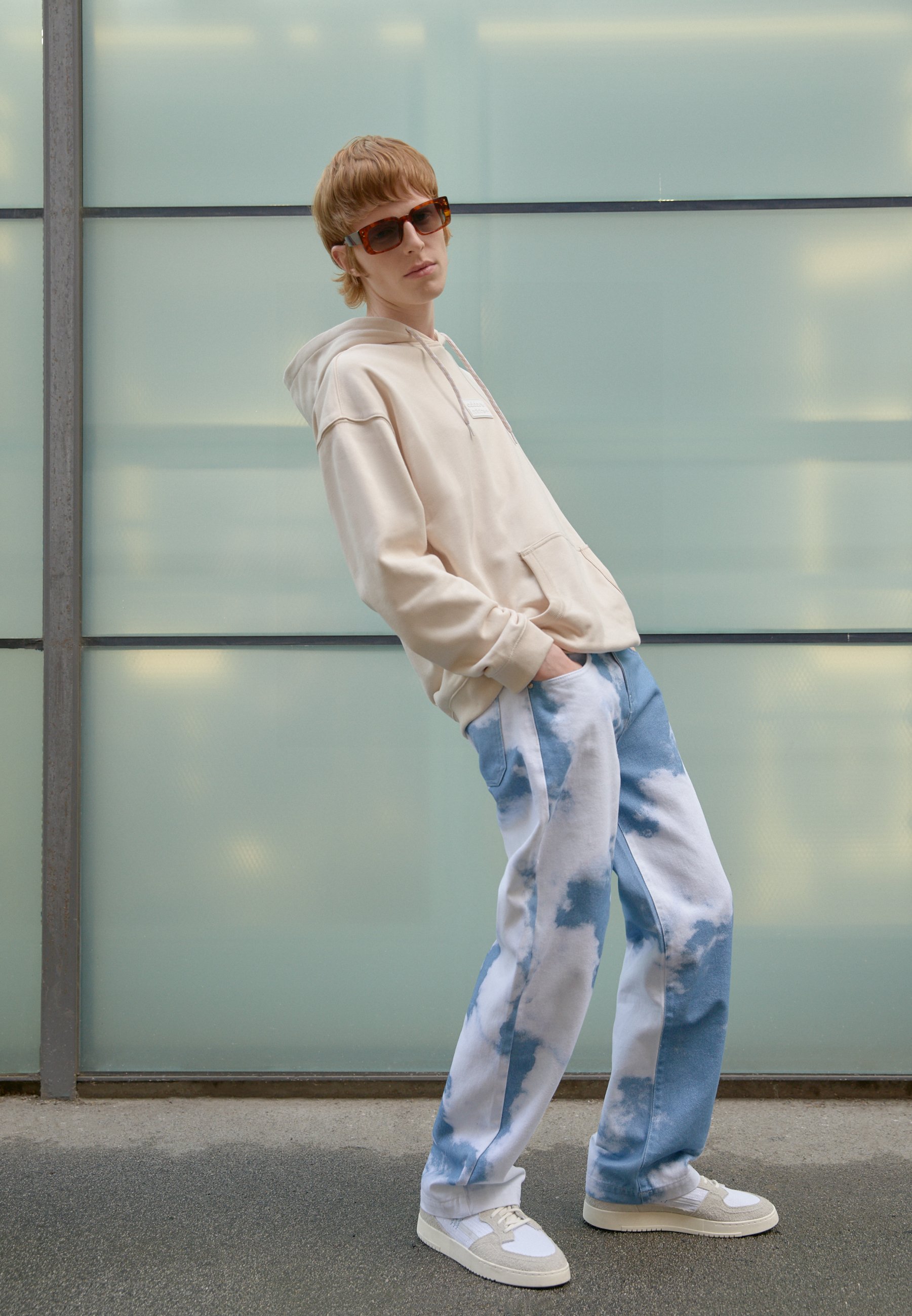 Jaded London CLOUD SKATE - Jeans baggy - blue/blu - Zalando.it