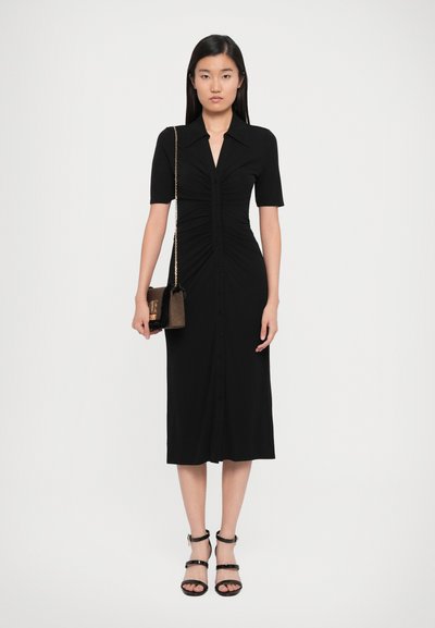 cinq a sept loreli combo mini dress Cinq Sept Loreli Combo Mini Dress In Navy/Blue - 40% Off