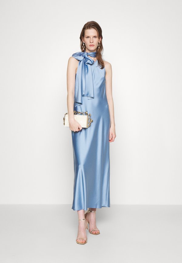 Samso Rheo Samsøe Samsøe RHEO DRESS - Cocktailkjole - salute/mørkeblå - Zalando.no