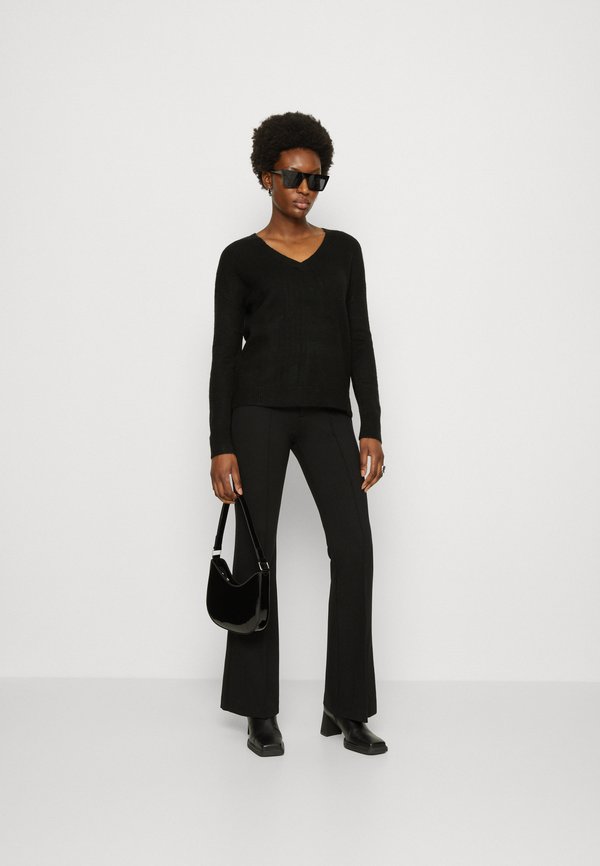 GAP SIDE SLIT FLARE Trousers black Zalando.ie