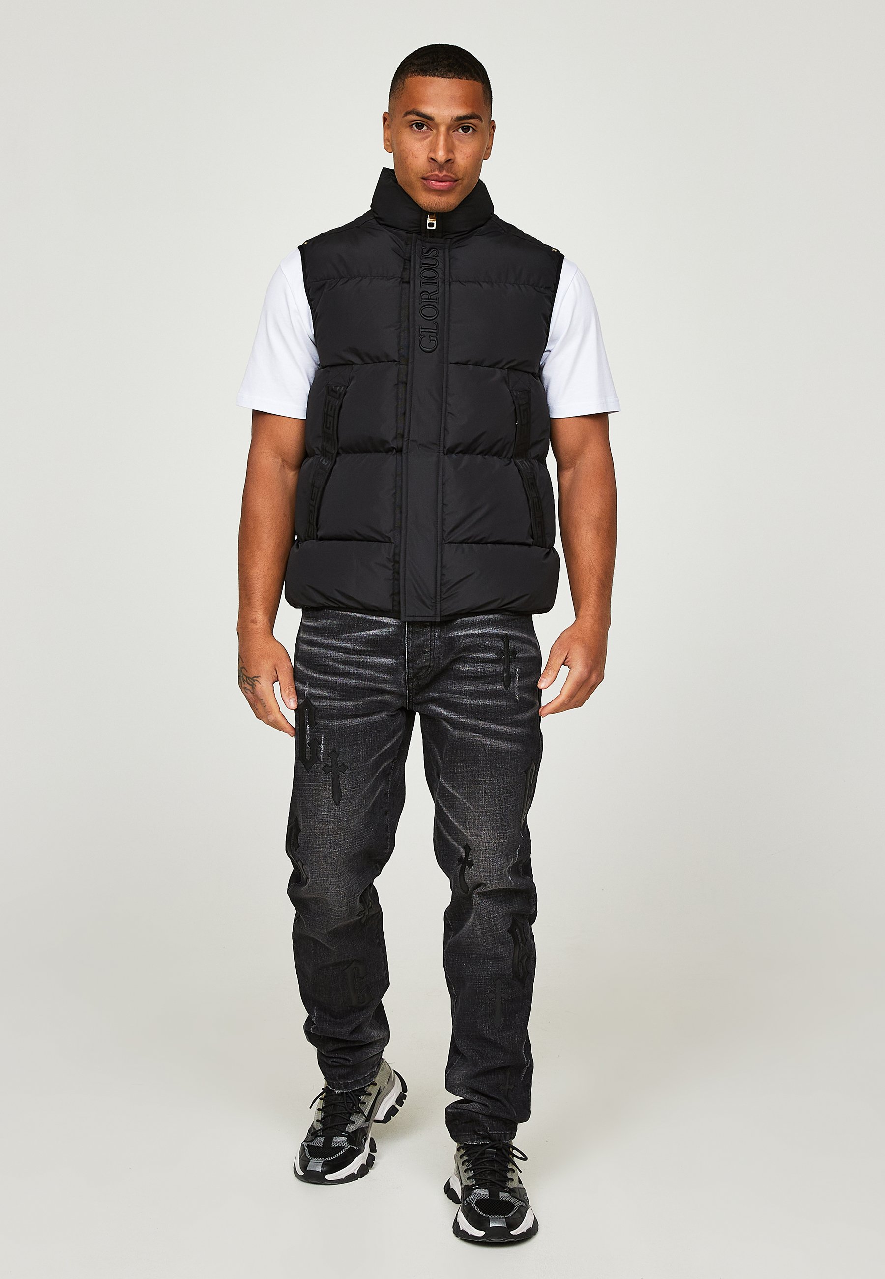 Urban Classics Gilet Uomo Leggero, Colore Dark Olive, Poliestere Taffetta 300T, Colletto Alto E Tasche