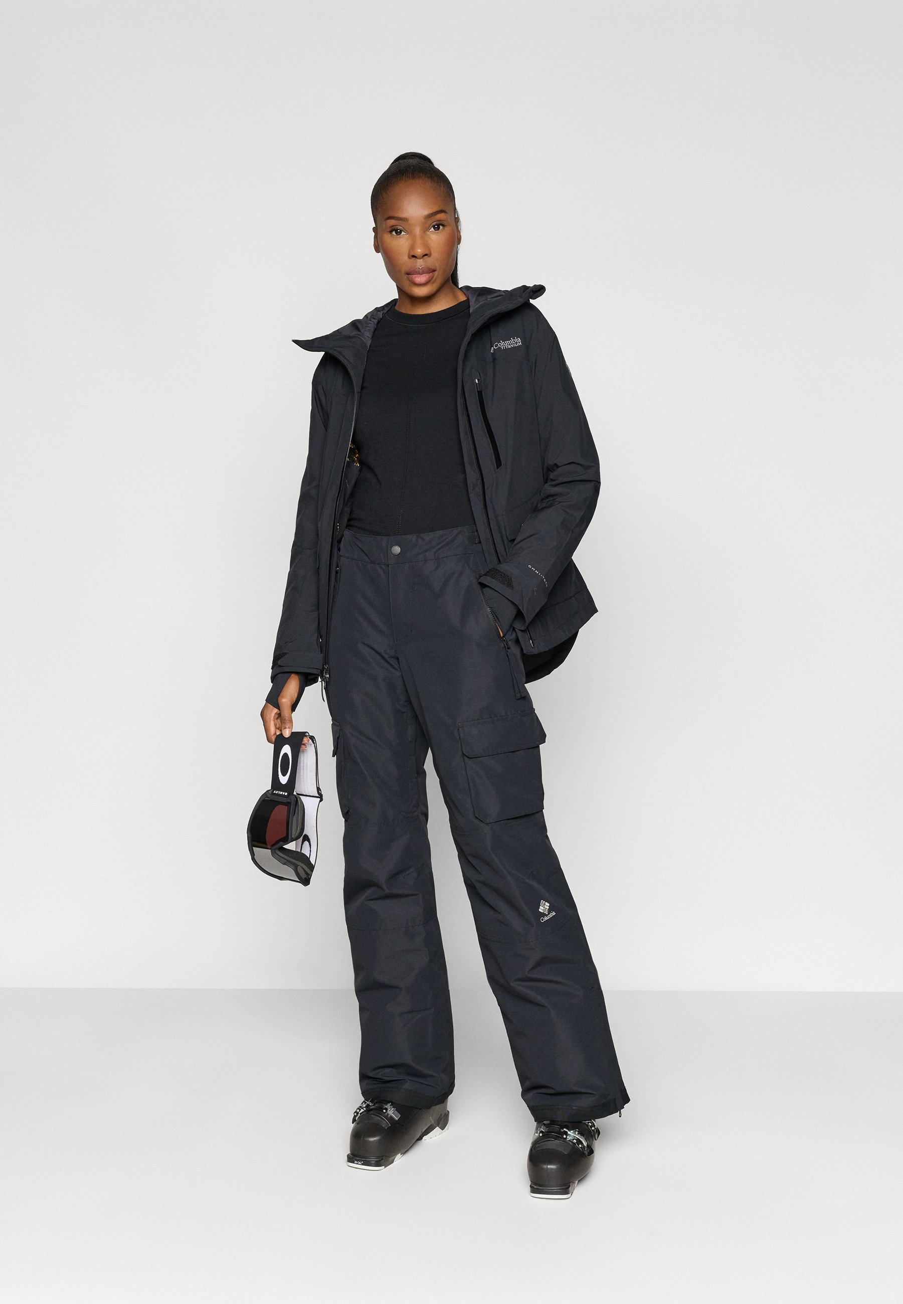 Columbia CIRQUE BOWL™ INSULATED PANT - Ski pants - black - Zalando