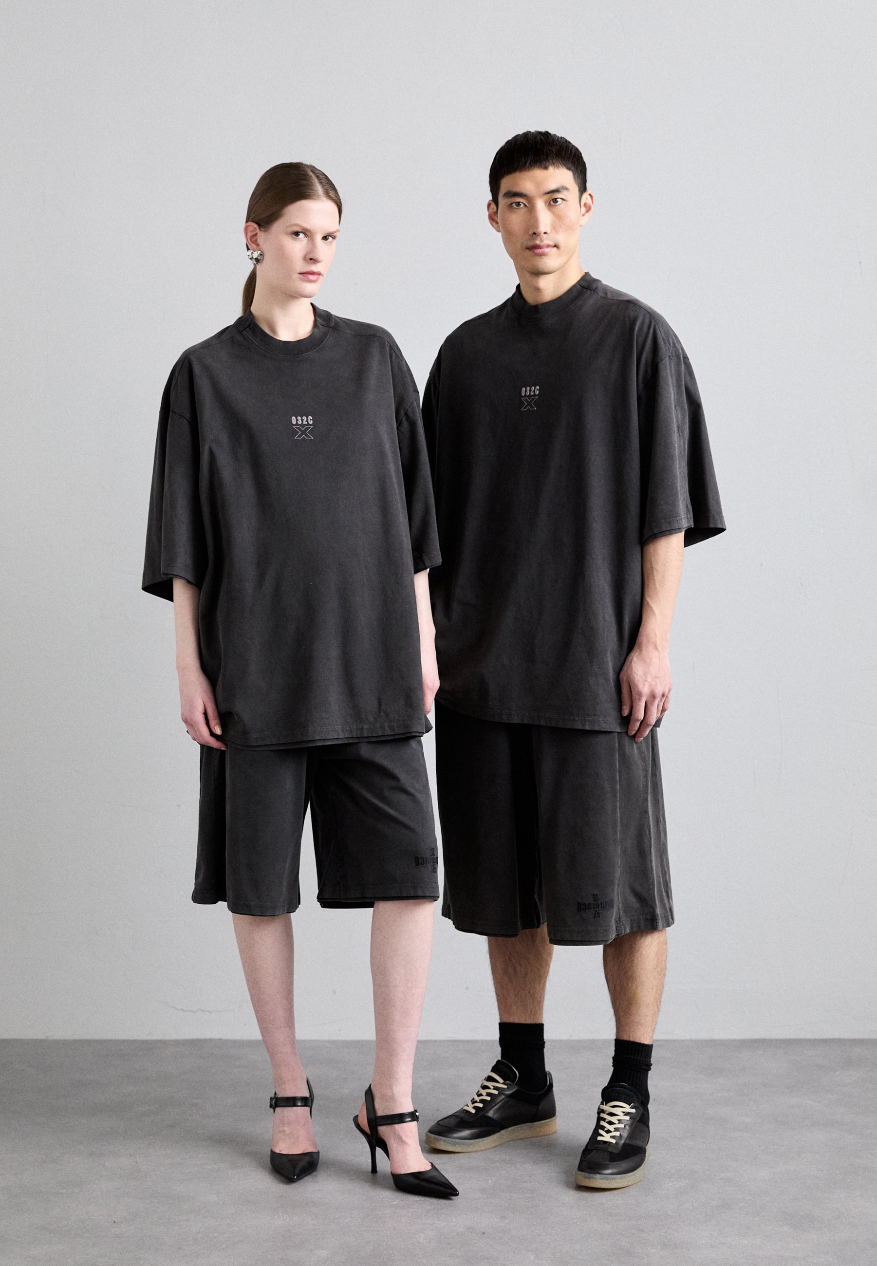 032c GAME LAYERED LONGSLEEVE - Long sleeved top - washed