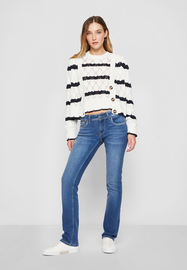 Pepe Jeans VENUS - Straight leg jeans - dark blue denim/dark-blue denim ...
