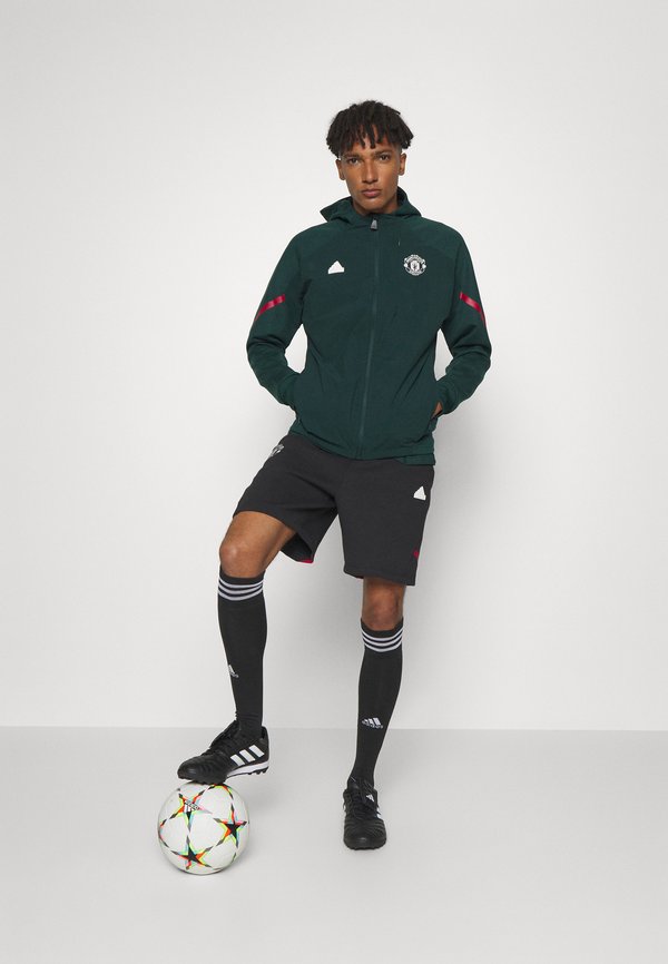 adidas Performance MANCHESTER UNITED DESIGNED FOR GAME DAY FULL-ZIP - Sweat zipp?� - green night 