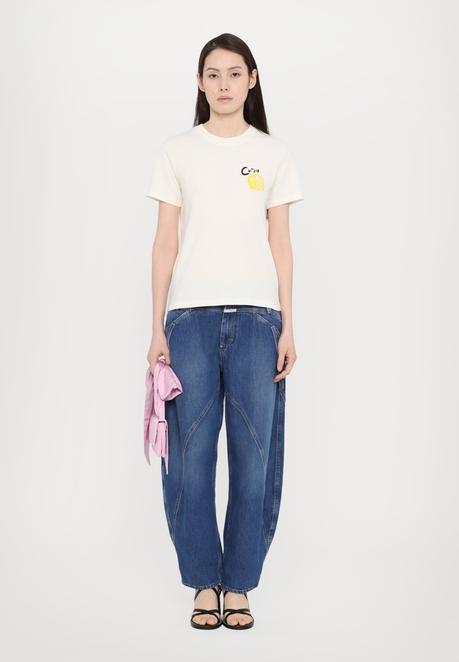 Alice + Olivia EVAN STACEFACE OVERSIZED TEE - Print T-shirt