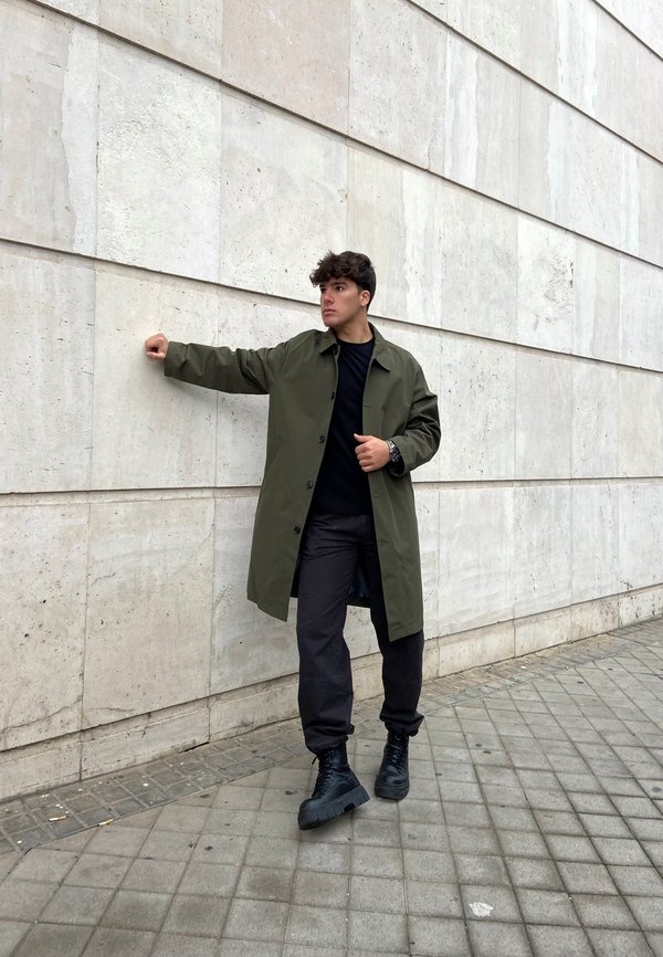 Lacoste Manteau classique - hammam/gris - ZALANDO.FR