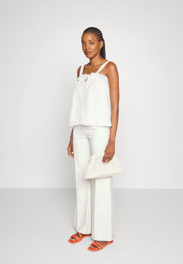 Tiger of Sweden NOORA - Trousers - winter white/off-white - Zalando.co.uk