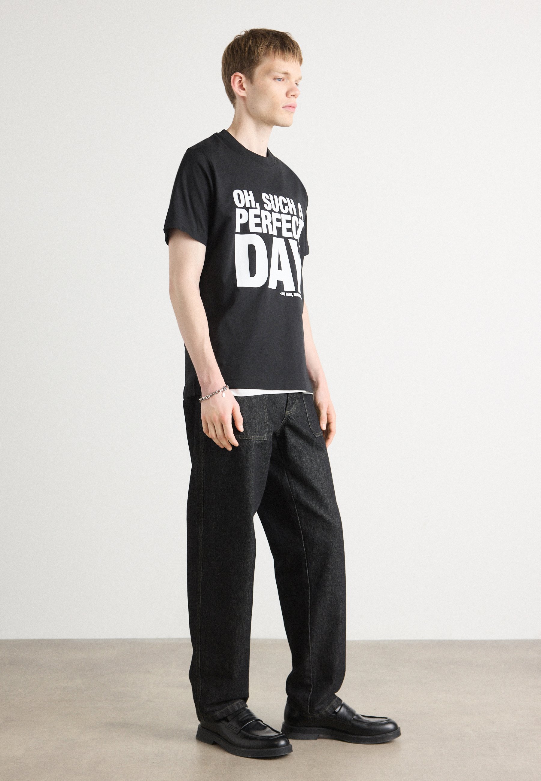 Eytys｜HOODIES/SWEATS (Eurotrash (A380002)) Eytys Men's' Eurotrash Hooded Sweatshirt in Black | LN-CC®