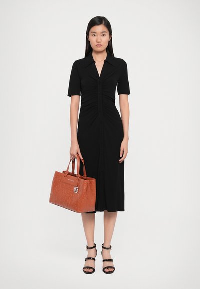 cinq a sept loreli combo mini dress Cinq Sept Loreli Combo Mini Dress In Navy/Blue - 40% Off