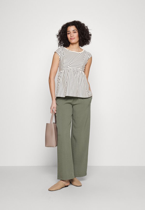 Vero Moda Maternity VMMNATALI NIA HW WVN Stoffhose laurel wreath