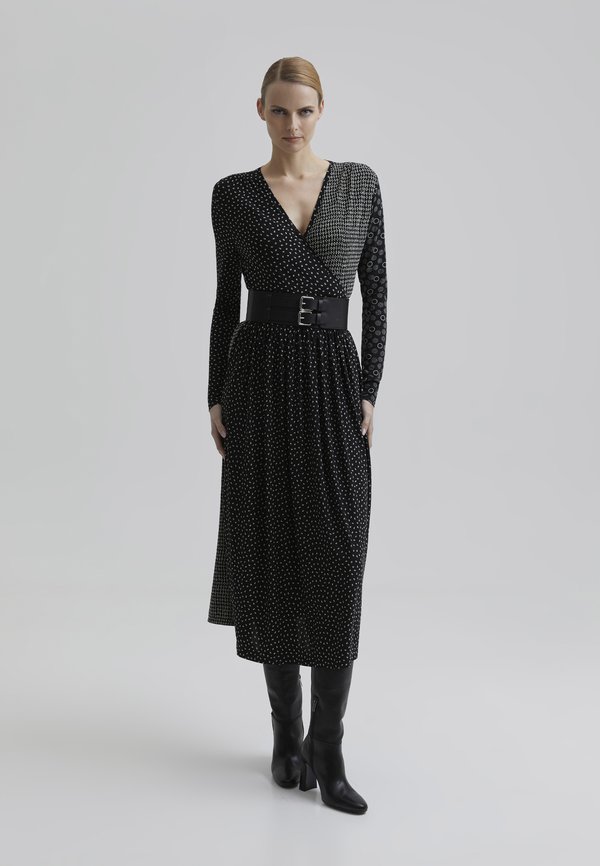 ANDIATA DEMELZA DRESS Vestito lungo black/neroscreziato Zalando.it