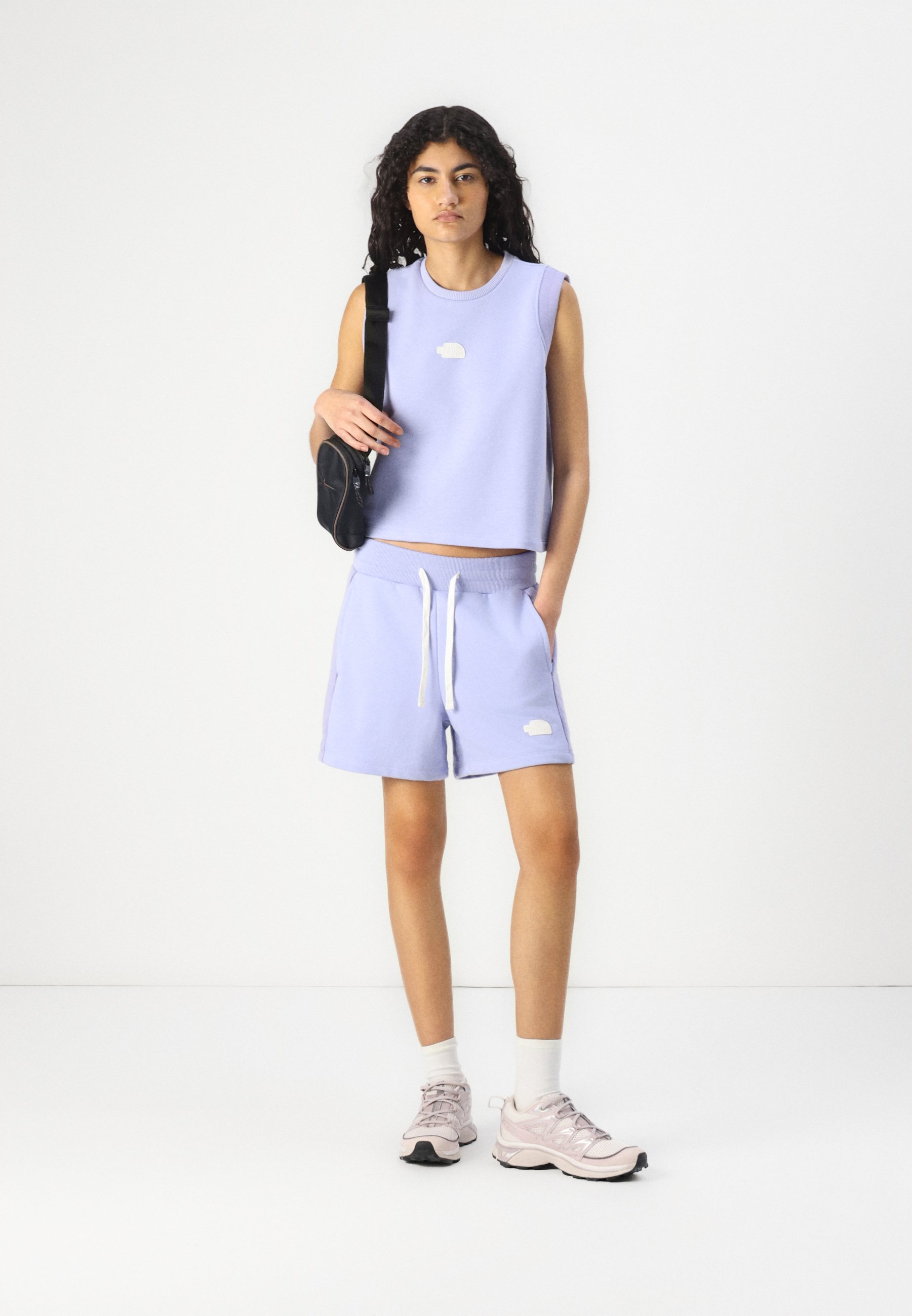The North Face TERRY RELAXED CROPPED TANK - Top - gravel