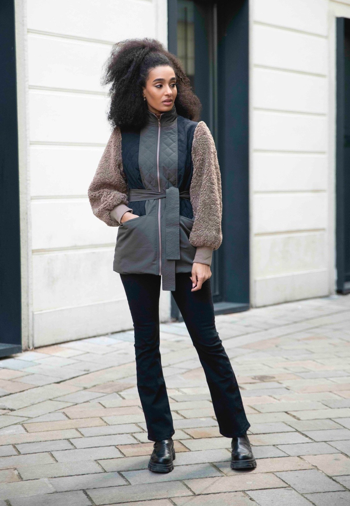 Pantaloni a zampa di elefante ONLY | Zalando