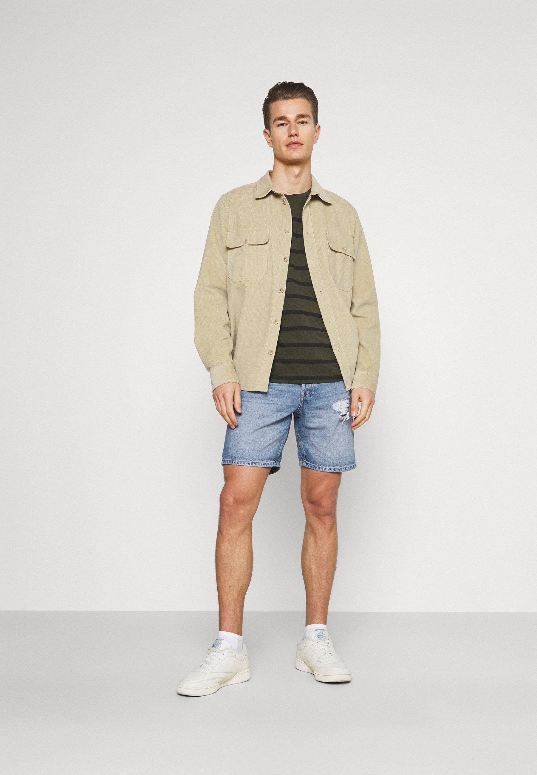 Jack \u0026 Jones JJICHRIS JJORIGINAL - Džinsiniai šortai - blue denim/mėlynų  džinsų - Zalando.lt