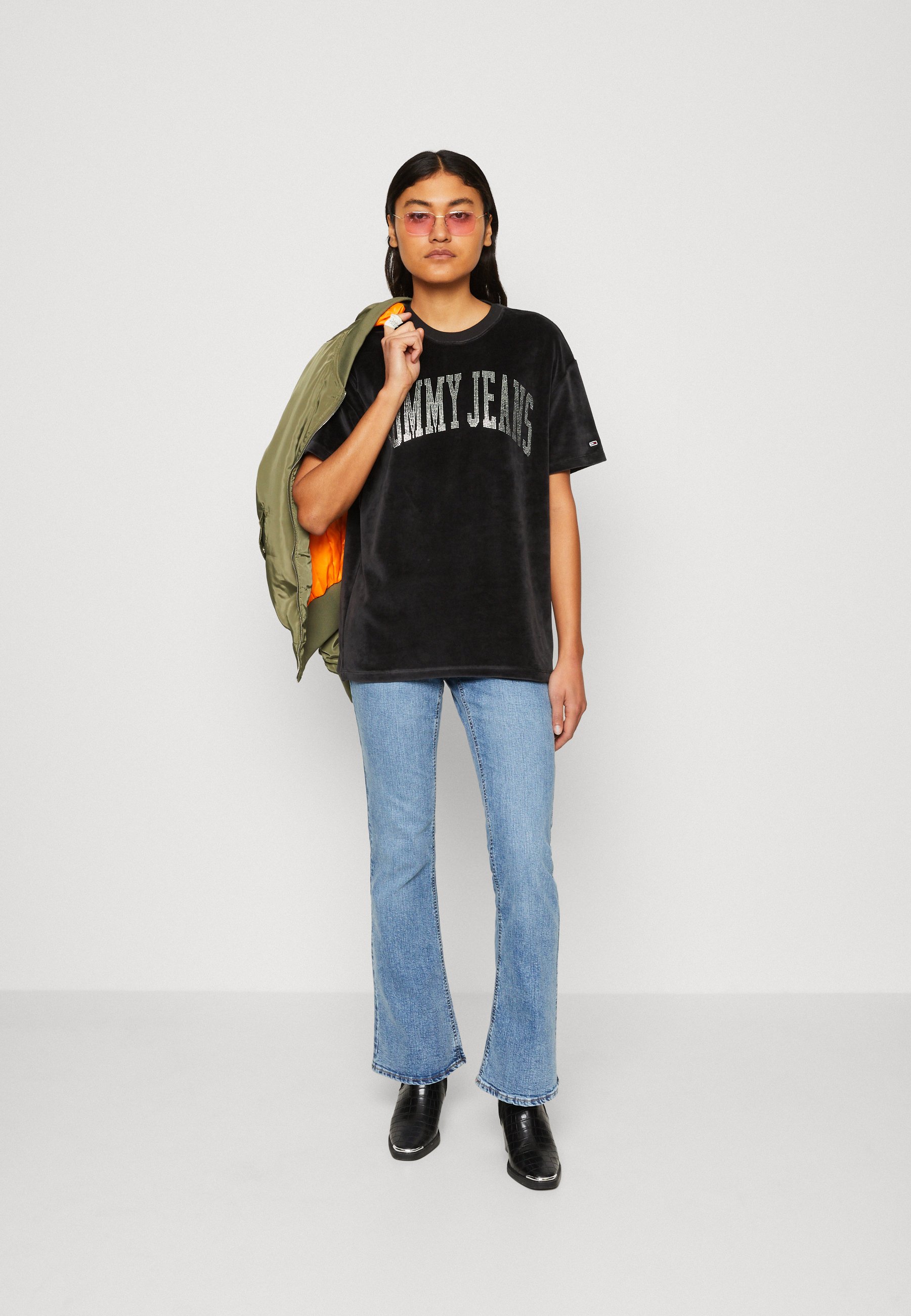 Giacca Bomber In Satinato Per Donna - Elegante E Antivento, 100% Nylon - Foto 8