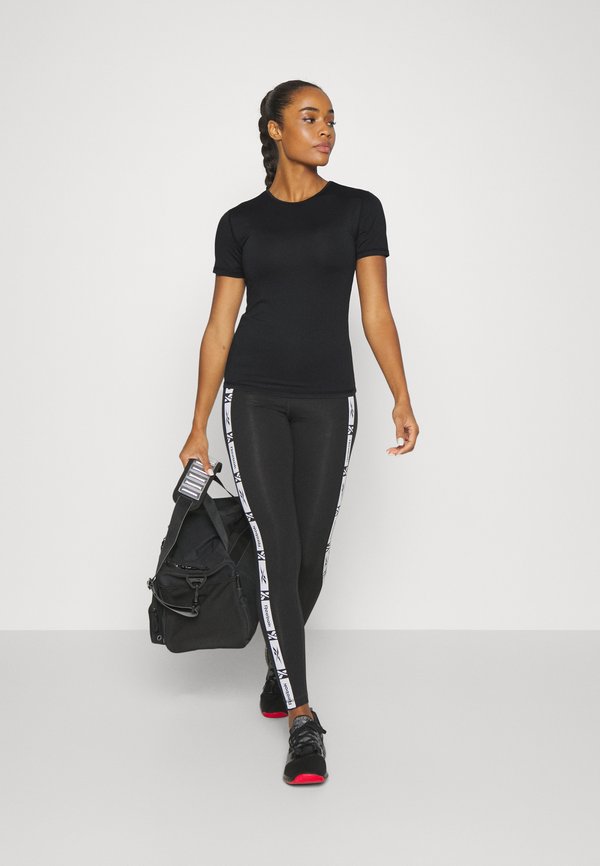 Long Sports Trousers Reebok Tape Pack W Black Lady