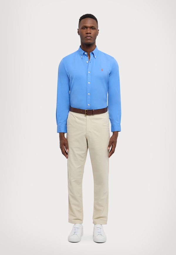 Polo Ralph Lauren SLIM FIT LINEN SHIRT - Camisa - city royal/azul royal ...
