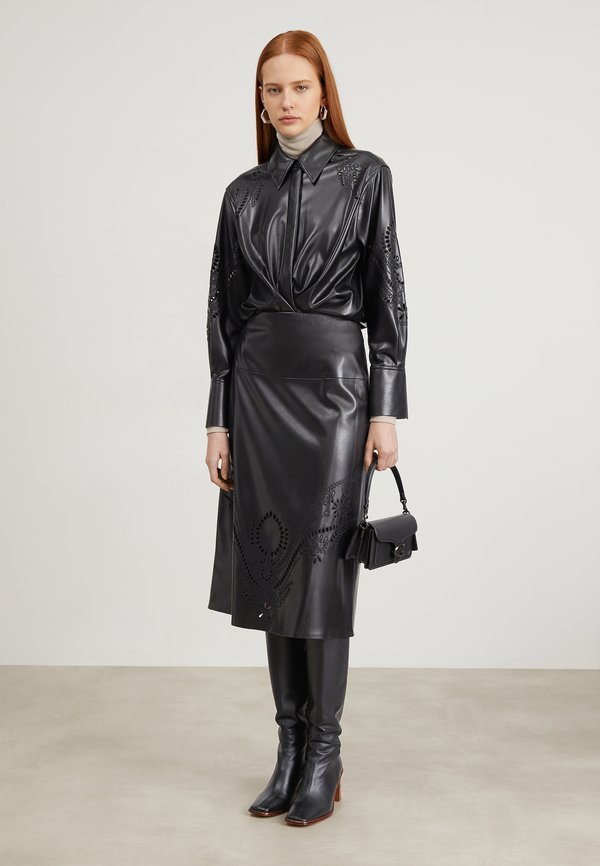 Coach POLISHED TABBY SHOULDER BAG Handbag black Zalando.co.uk