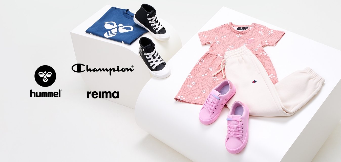 Champion + Hummel + Reima