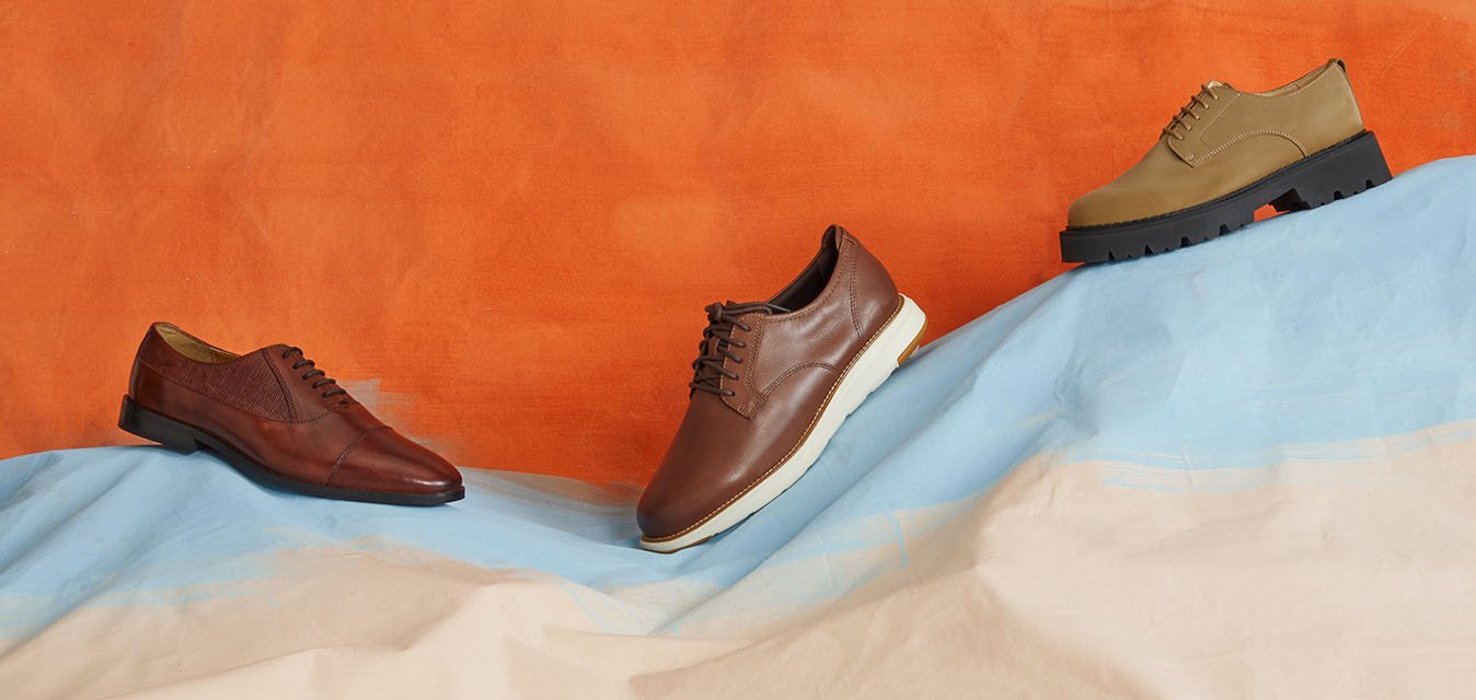 Oxford-Schuhe & Schnürer