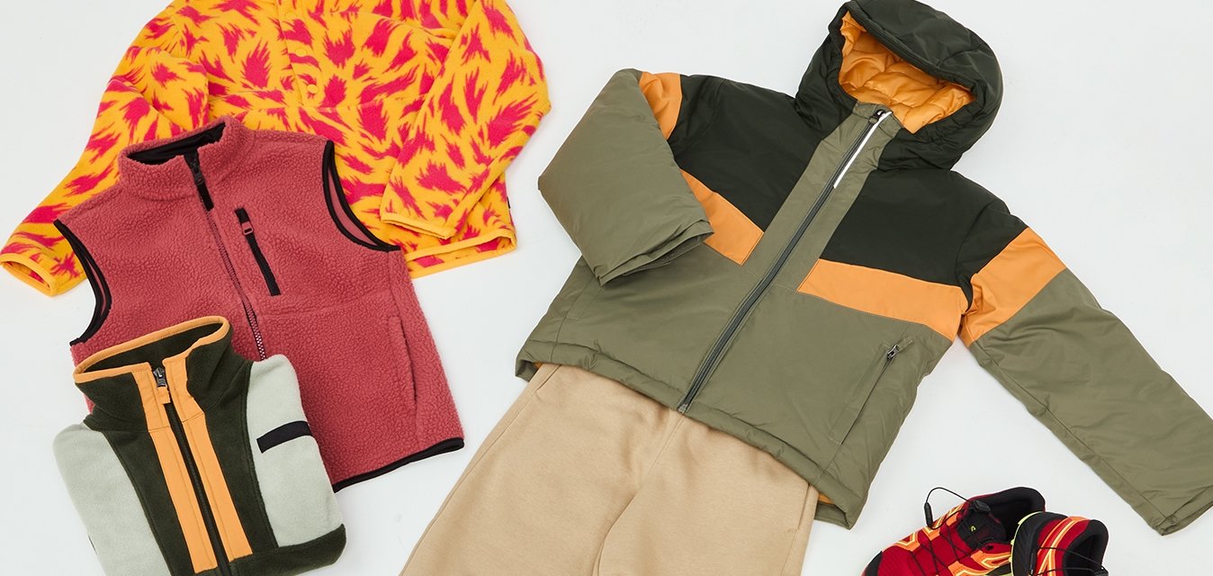 Sportovní & outdoorové dětské styly