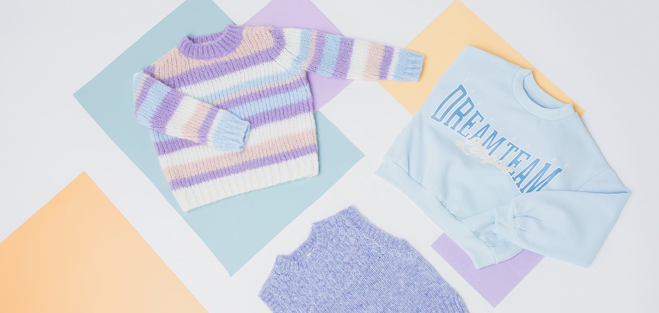 Mikiny a pletená móda pro děti