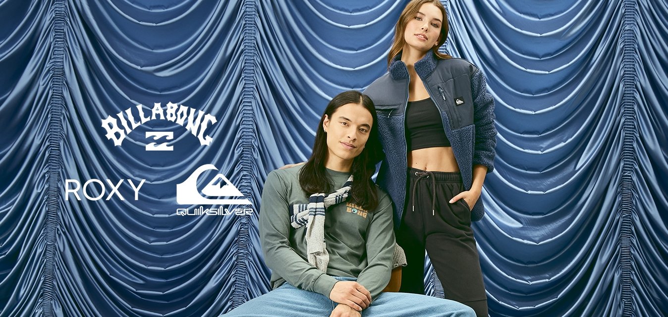 Quiksilver + Roxy + Billabong