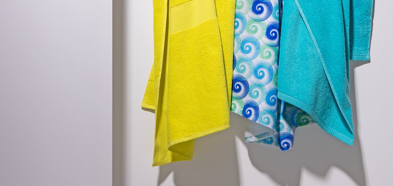 Oblíbené textílie do koupelny