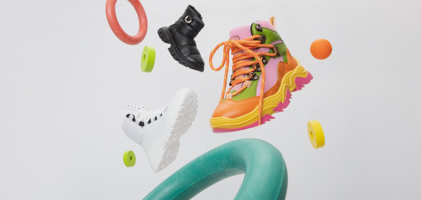 Designová obuv pro děti