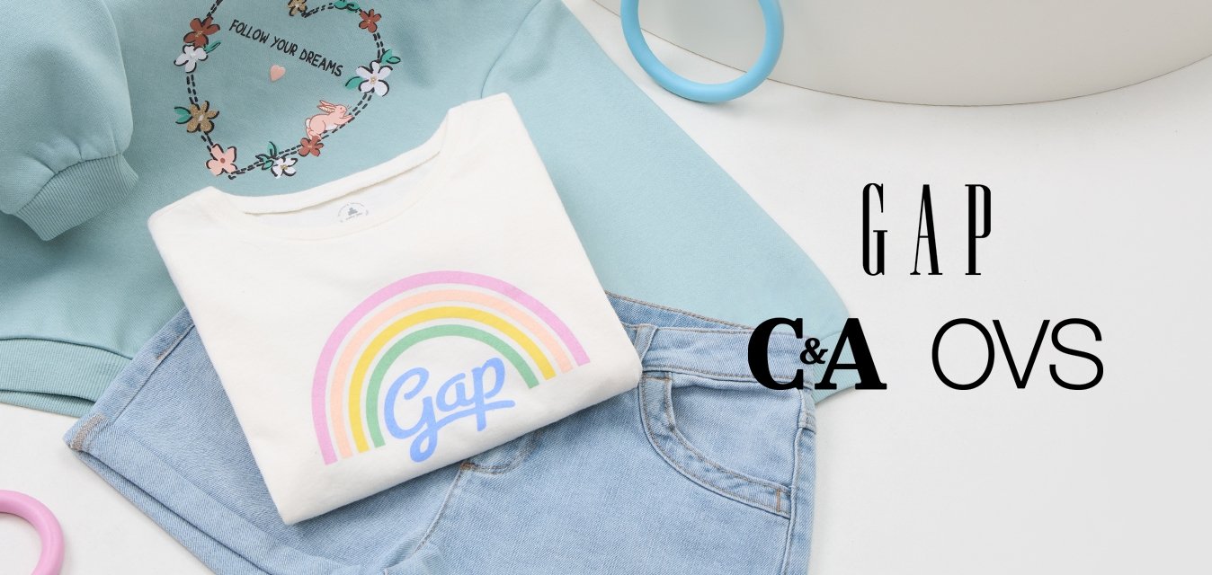 C&A + OVS + Gap - Děti