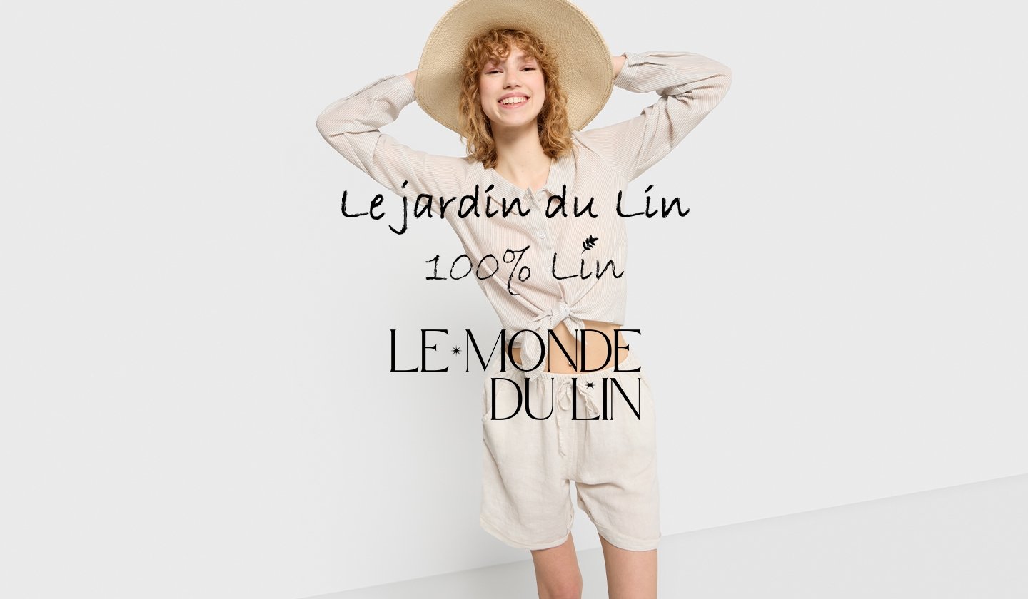 LE MONDE DU LIN LE JARDIN DU LIN en vente privilège sur ZALANDO PRIVÉ