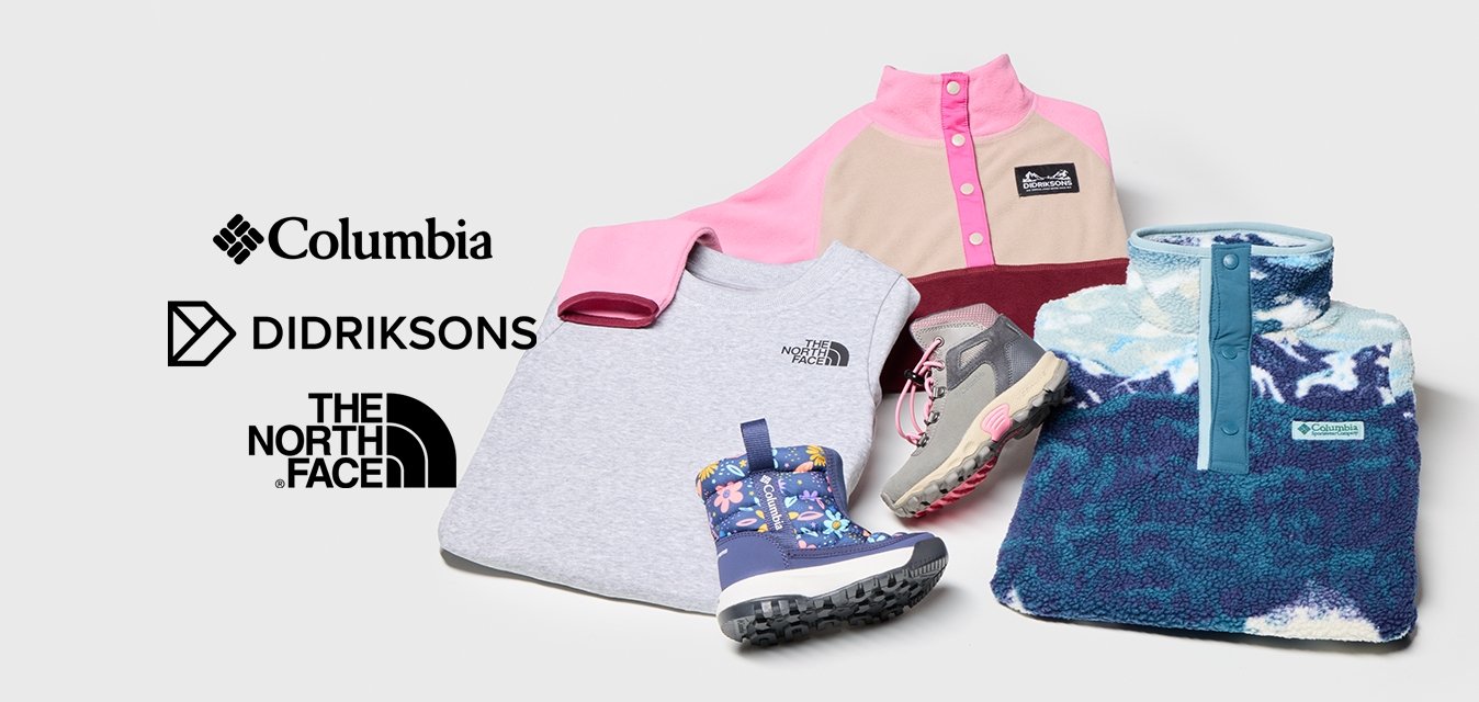 The North Face + Columbia + Didriksons - Děti