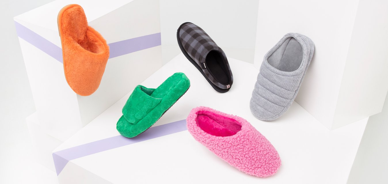 Pohodlná domácí obuv